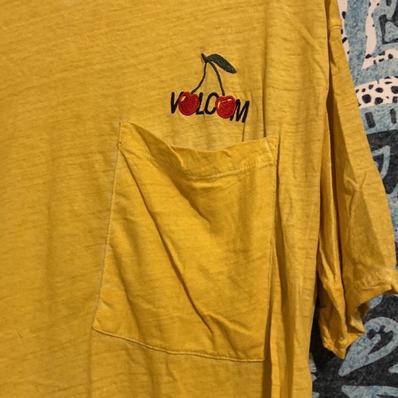 Yellow Volcom Shirt - Picture 3 of 6